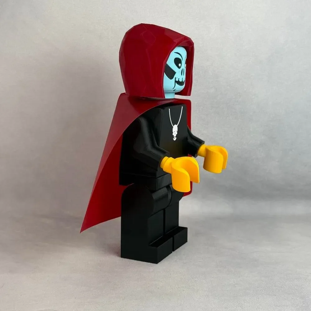 Sammy Terry Big Brick Giant Mini Figure, legendary Indiana TV horror host, India